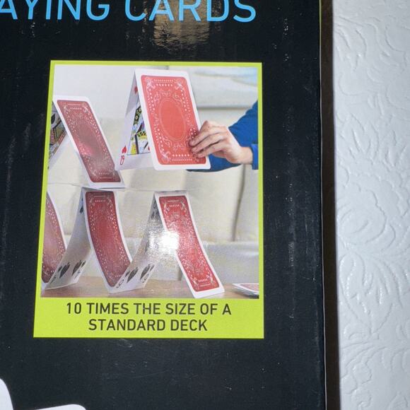 8.5 X 11 Jumbo Playing Cards Super Big Giant Game Card Deck Oversize Huge Poker - Picture 6 of 10